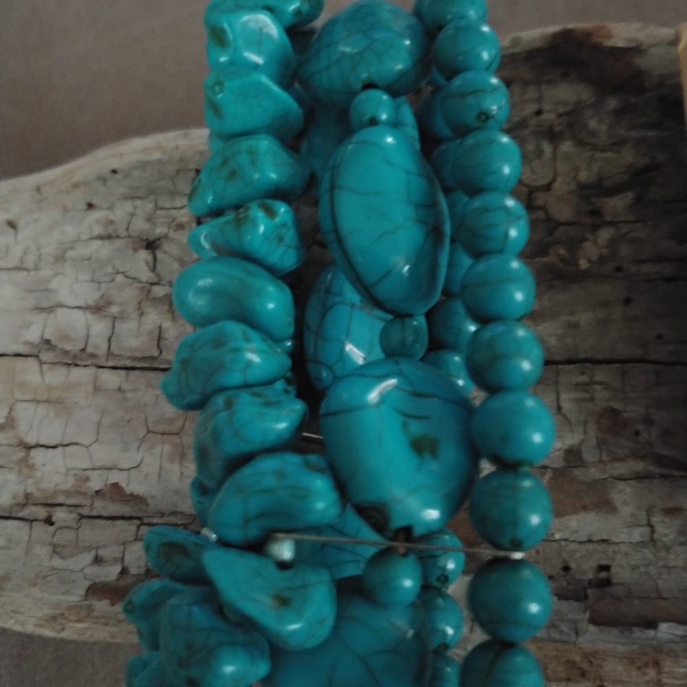 Turquoise Earrings Set - Picture 3 of 4